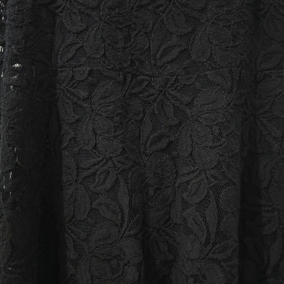 FREE PEOPLE Miles Of Lace Mini Fit & Flare Sleeveless Popover Dress, Lined, Nwt - Picture 13 of 16